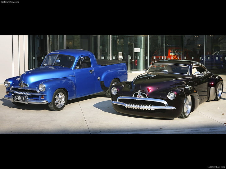 blue Ford F-150 extra cab pickup truck, Holden, Efijy, concept cars