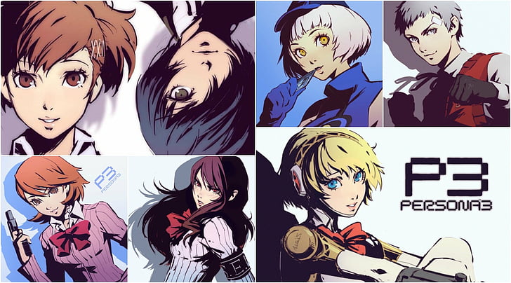 Persona, Persona 3, Aigis (Persona), Akihiko Sanada, Elizabeth (Persona), HD wallpaper