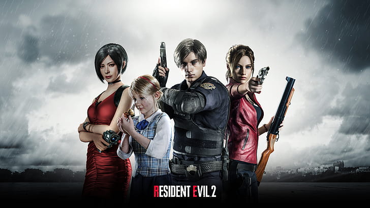 Resident Evil, Resident Evil 2 (2019), Ada Wong, Claire Redfield, HD wallpaper