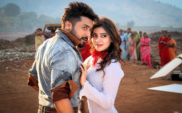 HD wallpaper: Surya Samantha in Anjaan-HD Movie Wallpaper, young adult,  couple - relationship | Wallpaper Flare