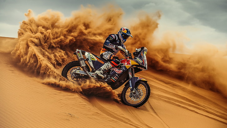 sand, motocross, motorcycling, motorcycle, motorsport, racing, HD wallpaper