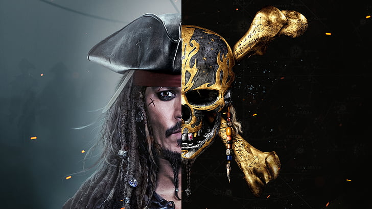 Pirates of the Caribbean and Jack Sparrow digital wallpaper, Pirates of the Caribbean: Dead Men Tell No Tales, HD wallpaper