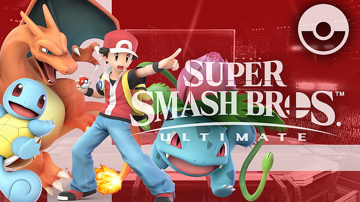 Video Game, Super Smash Bros. Ultimate, Charizard (Pokémon), HD wallpaper