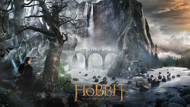 The Hobbit An Unexpected Journey wallpaper, movies, Bilbo Baggins, HD wallpaper