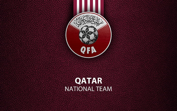 Soccer, Qatar National Football Team, Emblem, Logo