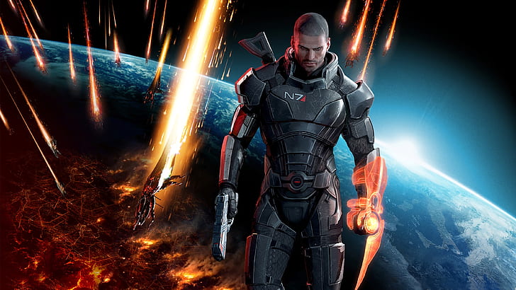 HD wallpaper: Mass Effect, Mass Effect 3, Shepard | Wallpaper Flare