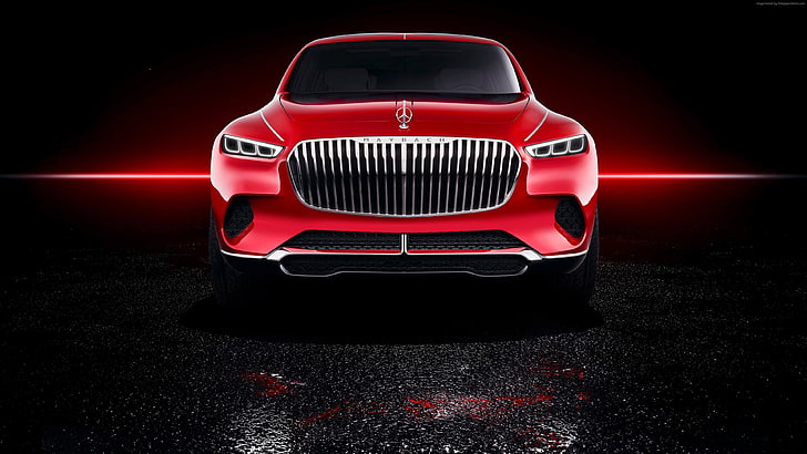 4k, electric cars, Vision Mercedes-Maybach Ultimate Luxury