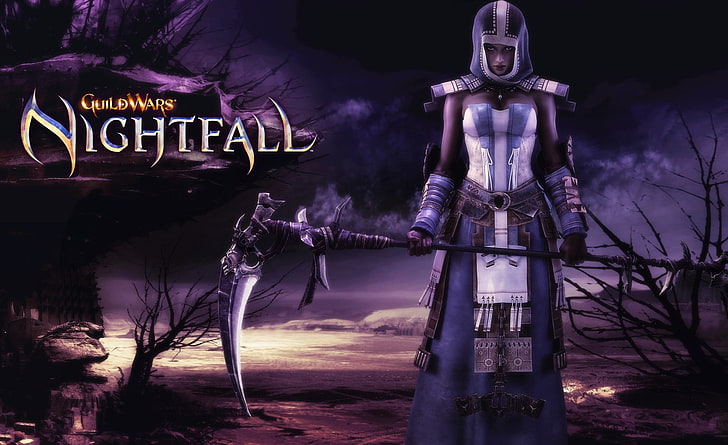 Guild Wars Nightfall - Dervish, Guild Wars Nightfall wallpaper