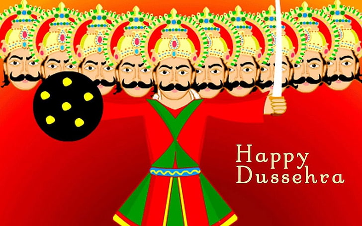 HD wallpaper: Happy Dussehra, happy dussehra wallpaper, Festivals /  Holidays | Wallpaper Flare