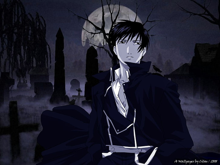 Full Metal Alchemist wallpaper, Roy Mustang, one person, standing