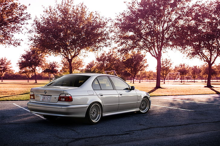 BMW M5 E39 CAR, bbs, bmw 5 series, HD wallpaper