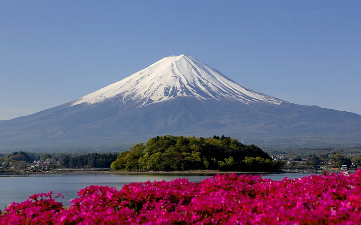 Mt. Fuji, Japan, landscape, Mount Fuji, mountains, beauty in nature, HD wallpaper