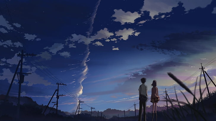 Hd Wallpaper Your Name Wallpaper 5 Centimeters Per Second Anime
