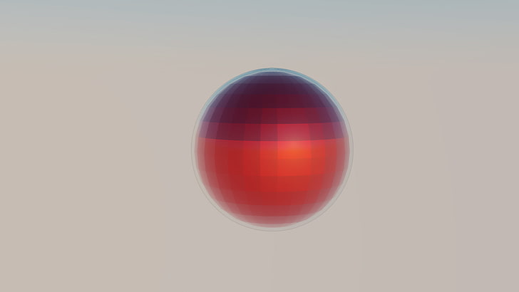 Blender, sphere, simple, abstract, 3D Abstract, minimalism