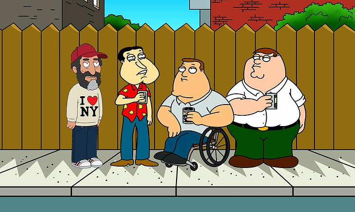 HD wallpaper: Funny Family Guy, Family Guy characters illustration,  Cartoons | Wallpaper Flare