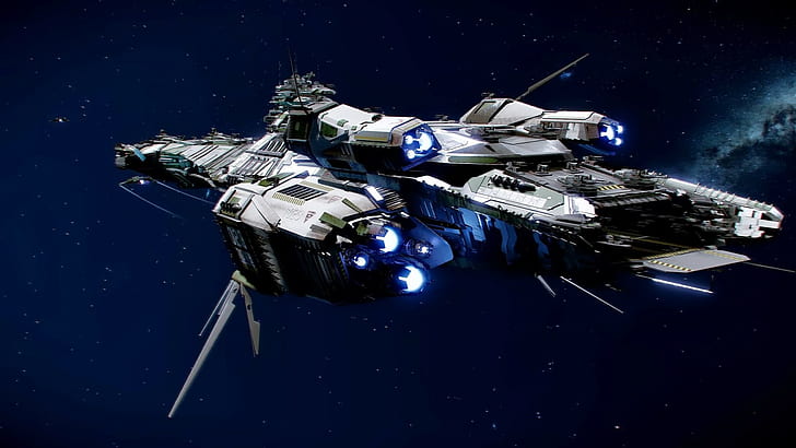 spaceship, Star Citizen, Bengal-class Carrier