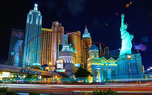 Welcome To Las Vegas City With The Most Hotels And Casino Place For Fun And  Relaxation And Adventure Wallpaper Hd 1920x1200 
