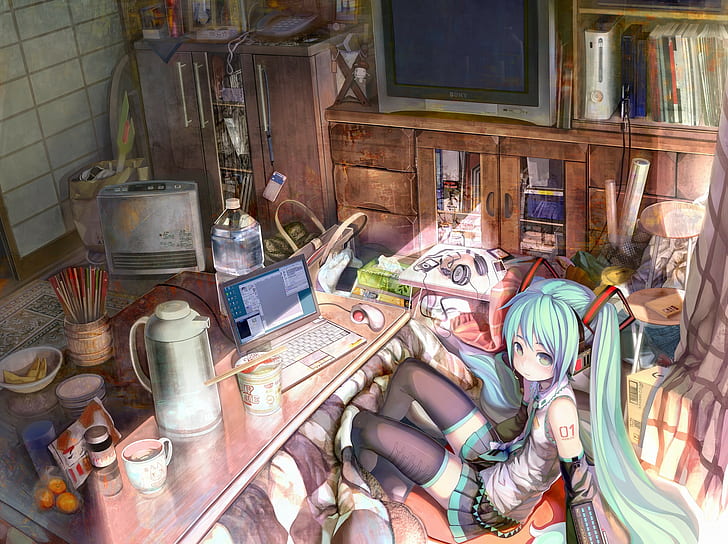 HD wallpaper: Vocaloid, anime girls, detailed, Xbox 360, Hatsune Miku,  computer | Wallpaper Flare