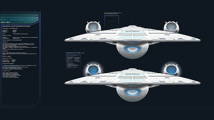 Star Trek, USS Enterprise (spaceship), technology, communication, HD wallpaper