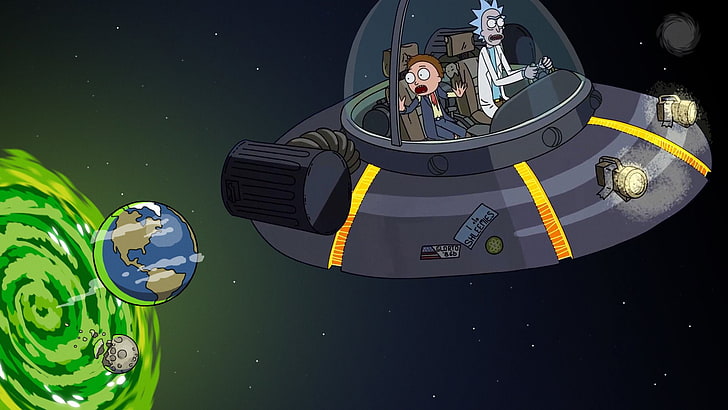 Rick and Morty 4K Wallpaper for PC