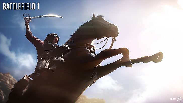 Battlefield 1, EA  Games, dice, low angle view, sky, one person, HD wallpaper