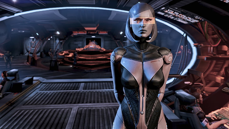 Mass Effect, EDI, science fiction, Mass Effect 3, transportation, HD wallpaper