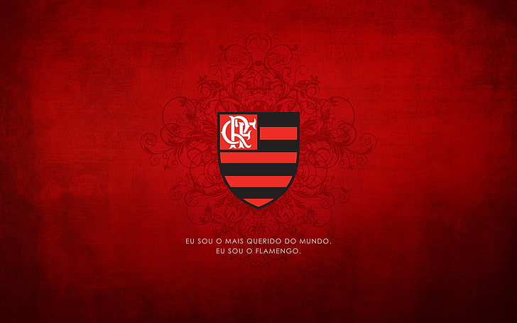 Flamengo, Clube de Regatas do Flamengo, red, no people, communication, HD wallpaper