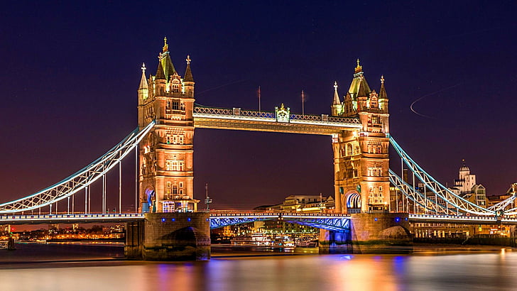 HD wallpaper: tower bridge, london, europe, england, night | Wallpaper Flare