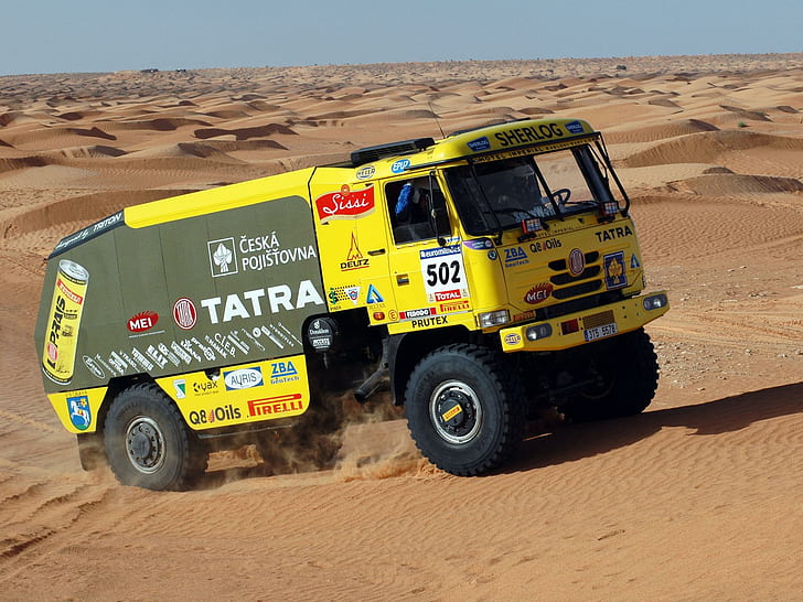 2007 Tatra T815 4x4 Rally Truck Race Racing Offroad Pictures HD