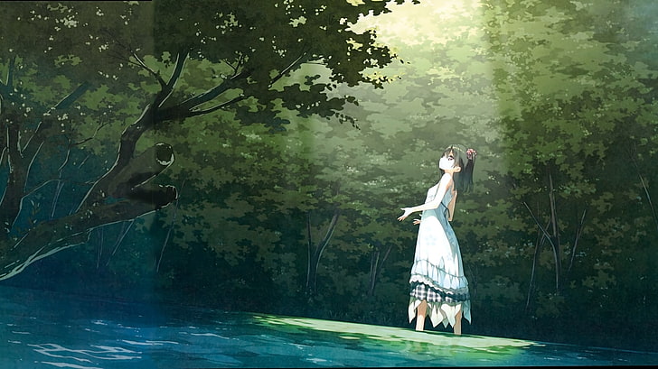 original characters, landscape, trees, Afterschool of the 5th year