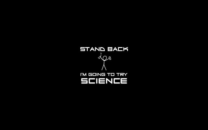 science minimalistic xkcd geek funny science fiction stick figures black background 1680x1050 wal Entertainment Funny HD Art