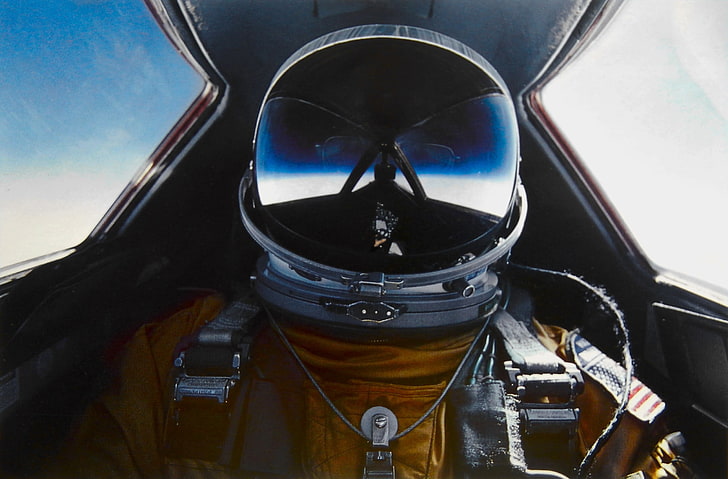 astronaut wallpaper, vintage, pilot, aircraft, flight suits, Lockheed SR-71 Blackbird