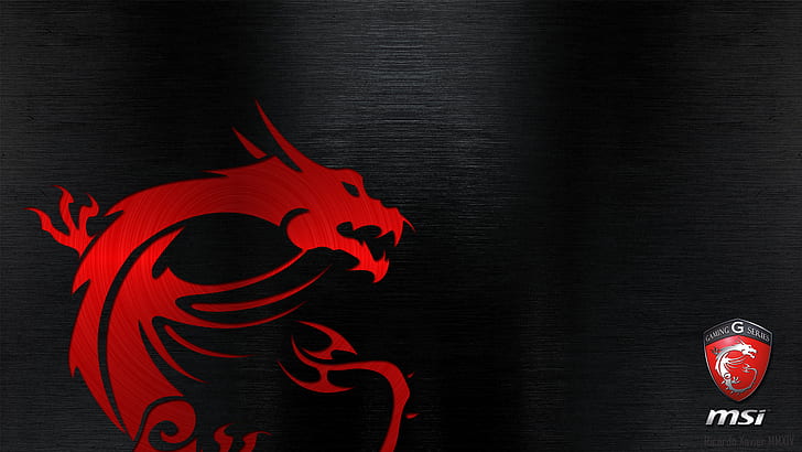 msi gaming series, dragon logo, Technology, HD wallpaper