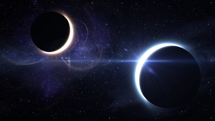 solar eclipse, lunar eclipse, space, astronomy, star - Space, HD wallpaper