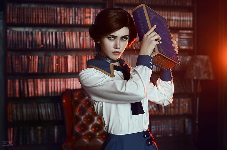cosplay, BioShock Infinite, women, Elizabeth (BioShock), one person, HD wallpaper