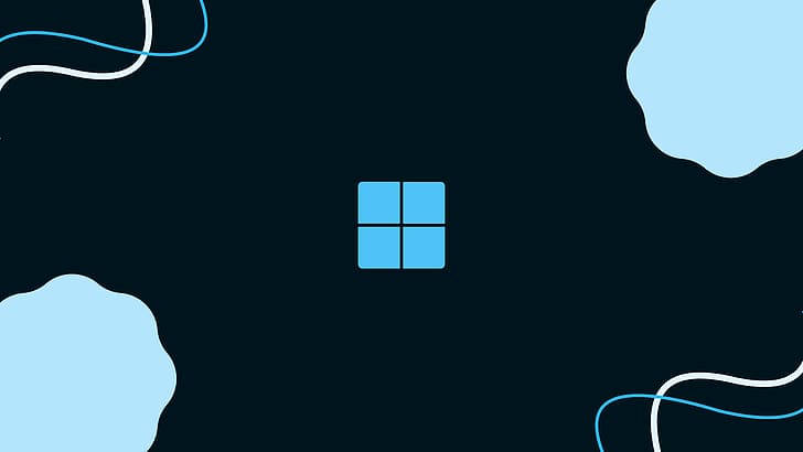 windows 11, minimalism, material style, operating system, Microsoft Windows, HD wallpaper
