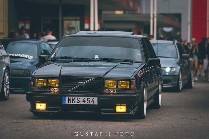 Volvo, volvo 740, Gustaf H, Sedan, Swedish, Sweden, Swedish cars, HD wallpaper