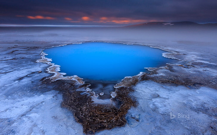 Hveravellir hot spring on Kjolur plateau Iceland-2.., water, scenics - nature