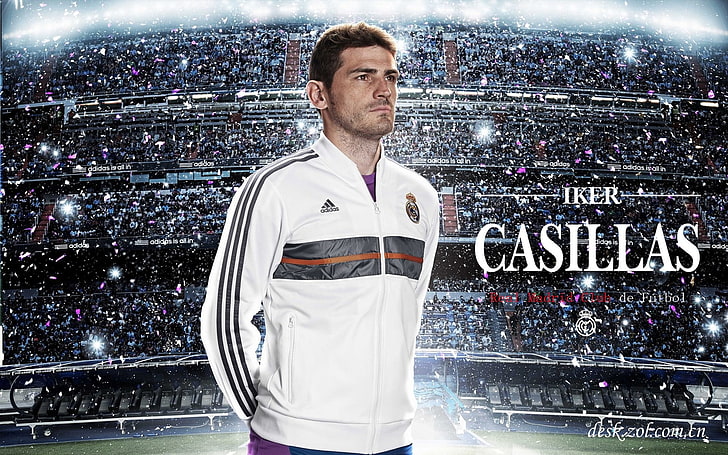Real Madrid star Iker Casillas HD Wallpaper 10, sport, stadium