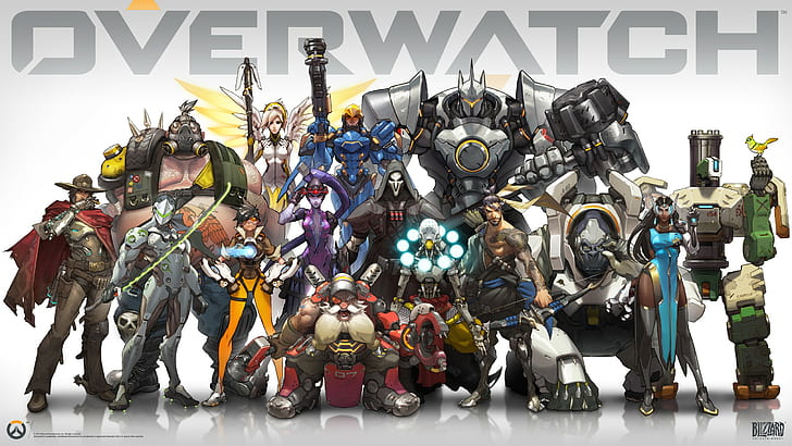 Overwatch wallpaper, Blizzard Entertainment, D.Va (Overwatch), HD wallpaper