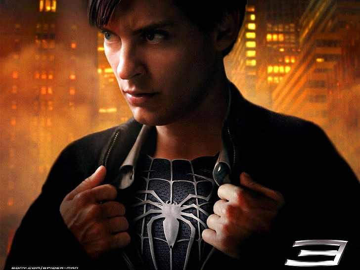 Spider-Man, Spider-Man 3, Peter Parker, Tobey Maguire, HD wallpaper
