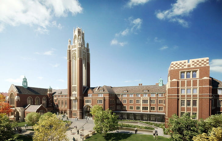 university of chicago, chicago, illinois, brown concrete building