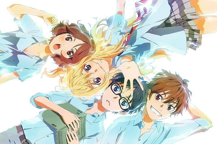 HD wallpaper: Anime, Your Lie in April, Kaori Miyazono, Kousei Arima, Ryota  Watari | Wallpaper Flare