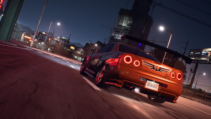Nissan, NFS, Skyline, Electronic Arts, R34, Need For Speed, HD wallpaper