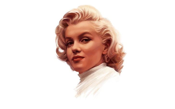 women, Marilyn Monroe, blond hair
