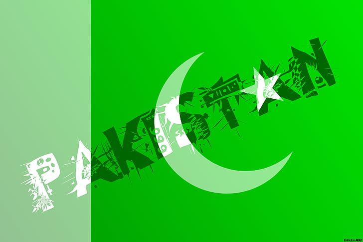 Flags, Flag Of Pakistan, Digital Art, Word, HD wallpaper