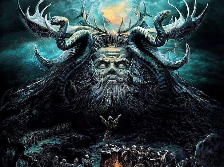 Poseidon wallpaper, photo of grey monster wallpaper, thrash metal, HD wallpaper