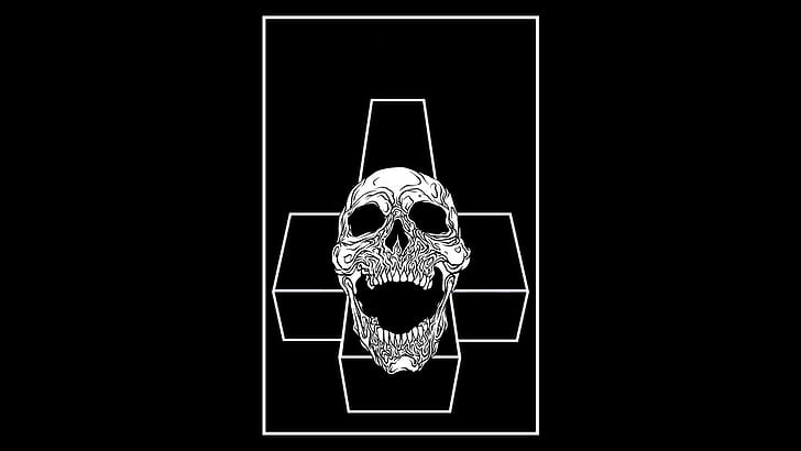 gost, 1980s, musician, skull