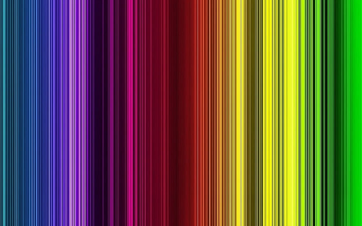 multicolored digital wallpaper, background, spectrum, lines, backgrounds