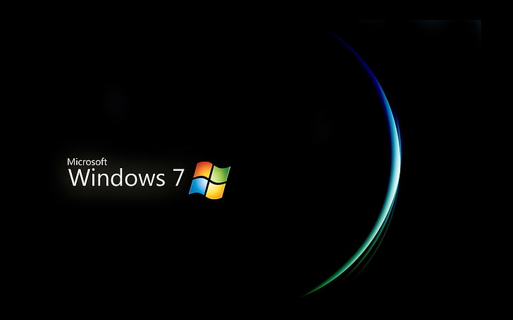 Microsoft Windows 7 logo HD wallpaper